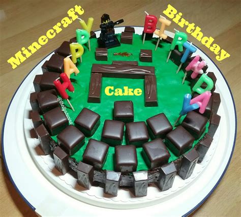 How to Make a "Minecraft" Birthday Cake - Delishably