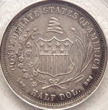 1861 Confederate CSA Silver Half Dollar 50 cent Coin | #138322214