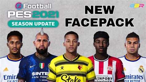 UPDATE FACEPACK V13 SEASON 2022 PES 2021 PC YouTube