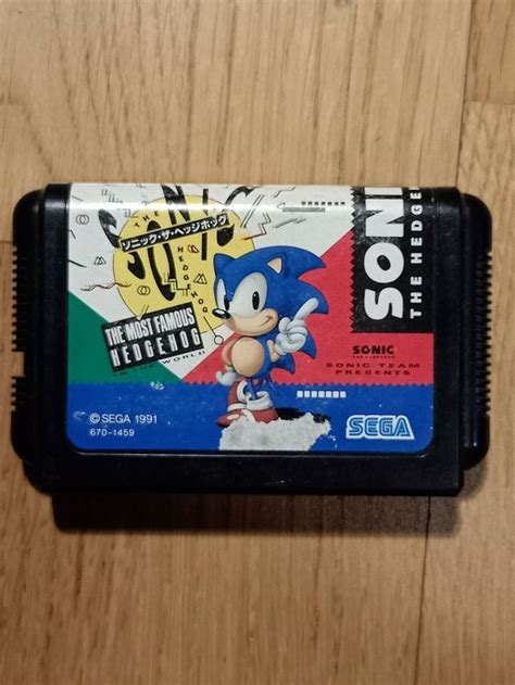 Sonic The Hedgehog Mega Drive Ntsc J Acheter Sur Ricardo