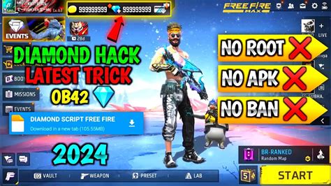 Free Fire Diamond Hack Free Fire New Mod Menu Ob Unlimited