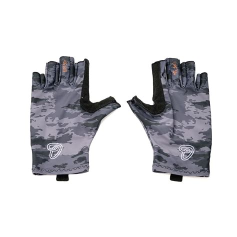 Grey Fingerless Fishing Gloves – 7MR Designs