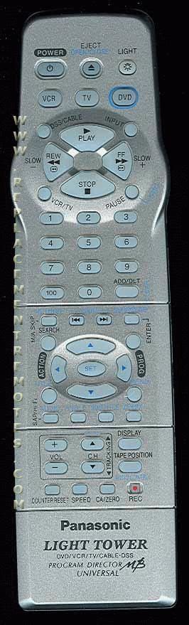 Buy Panasonic LSSQ0334 TV/VCR/DVD Combo Remote Control