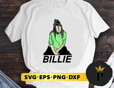 Billie Eilish Ocean Eyes Vector Svg Billie Eilish Svg Png Dxf Eps