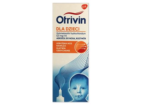 Otrivin Dla Dzieci Aerozol Do Nosa 0 05