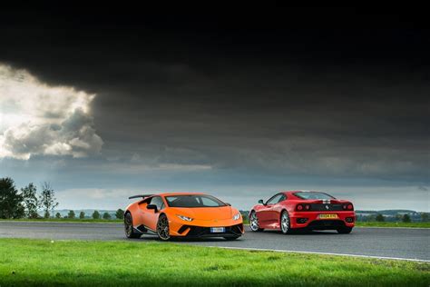 Ferrari Challenge Stradale Vs Lamborghini Huracan Performante Old