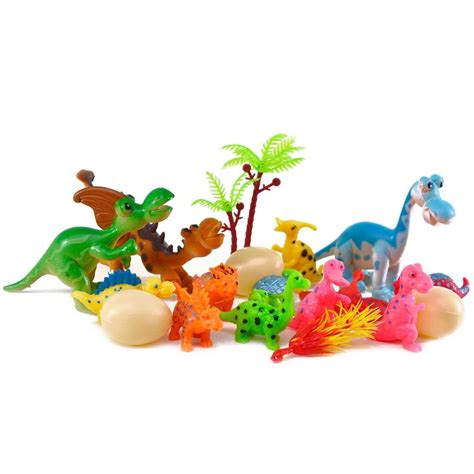 Kit animais jurássicos dinossauros 18 Peças Shopee Brasil