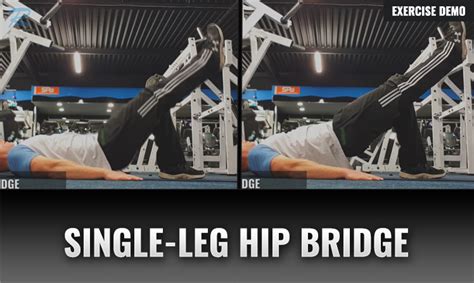 SINGLE-LEG HIP BRIDGE • Russ Howe PTI