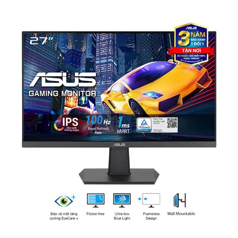 Màn hình ASUS VA27EHF 27 inch FHD IPS 100Hz 1ms