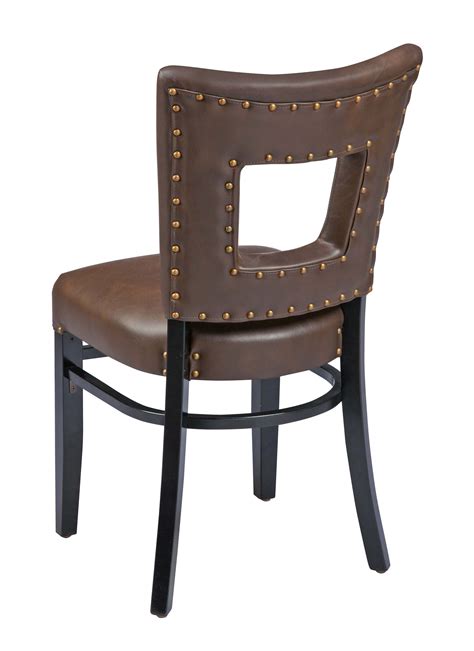 Regal Fus Padded Back Wood Dining Chair Dining Chairs By Braniff