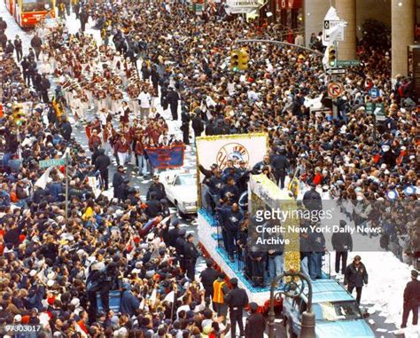 New York Yankees World Series Parade Photos and Premium High Res ...