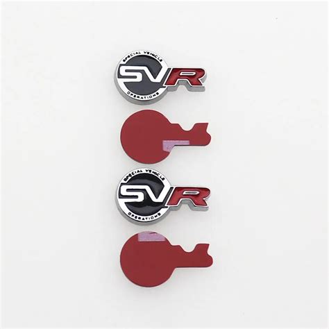 1 stücke 3D SVR Heißer verkauf metall steer rad emblem Aufkleber Auto