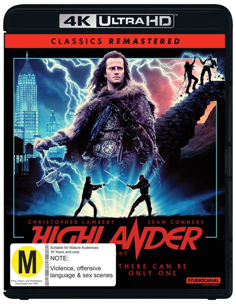 Classics Remastered Highlander K Uhd Uhd Blu Ray Buy Now