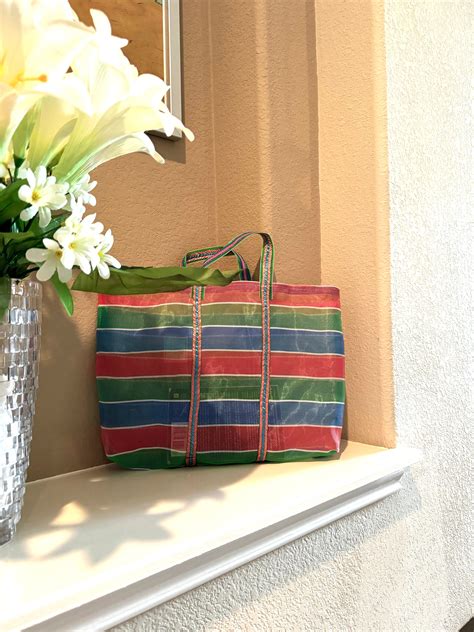 Traditional Taiwanese Bag #5 | Beach Bag | Grocery Bag | Tote Bag