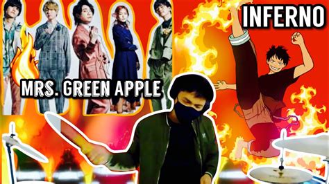 Inferno Mrs Green Apple Drum Cover Von Manimtim Youtube