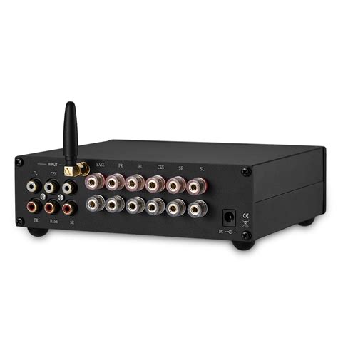 Nobsound 5.1 Channel Power Amplifier Bluetooth 5.0 Home Theater Audio ...