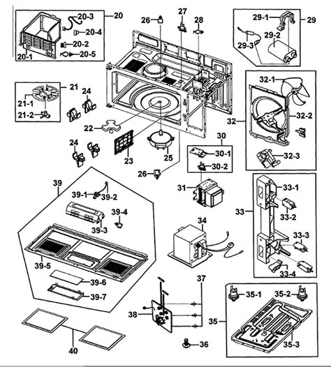 Kenmore 40185053310 Microwave/Hood Combo | Partswarehouse