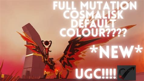 NEW Full Mutation Cosmalisk Default Colour UGC Dragon