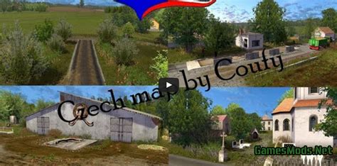 Czech Map By Coufy Gamesmods Net Fs Fs Ets Mods