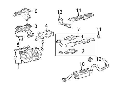 Toyota Tacoma Exhaust System Diagram Exhaust Tacoma Mag