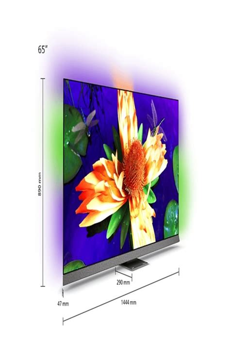 Philips 65OLED907 65 inç 165 Ekran Uydu Alıcılı Android Smart 3 Taraflı