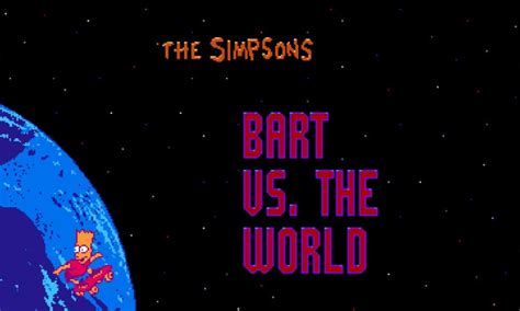 The Simpsons Bart Vs The World Gamehag