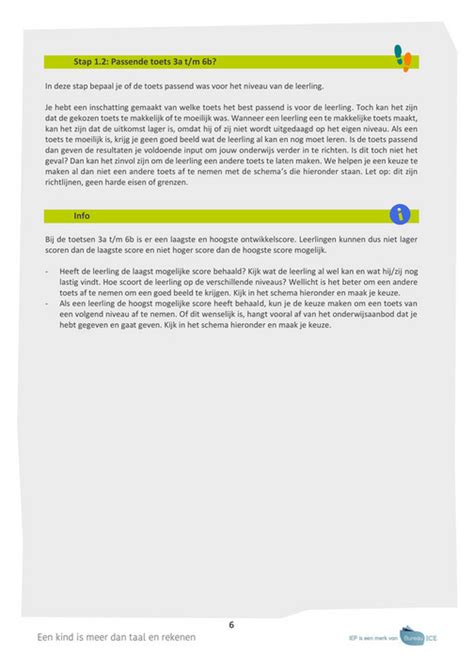 Bureau ICE IEP LVS Stappenplan Resultaten Analyseren Fase 2