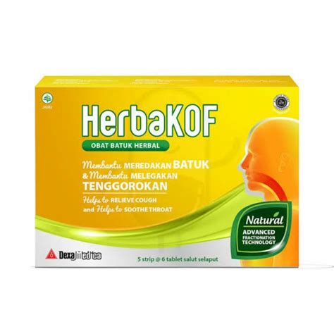 Jual Herbakof Obat Batuk Herbal Dexa Shopee Indonesia