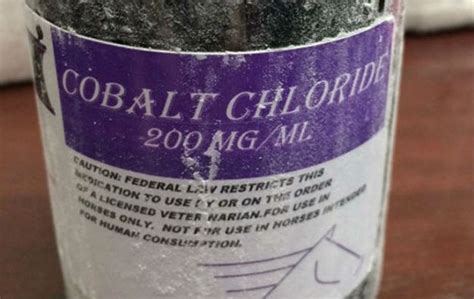 Cobalt Chloride Mg Ml Miradukes Magnificent Solutions