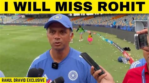 Rahul Dravid Jokes After His Last Game As Coach I Am Unemployed And