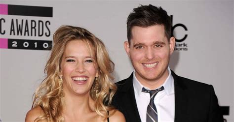 Michael Buble Death Threats How An Innocent Elbow To Wife Luisana