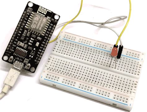 Getting Started With NodeMCU ESP 12 Using Arduino IDE Blinking An LED