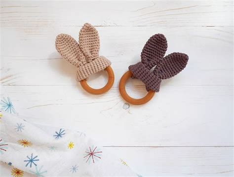 Bunny Crochet Teething Ring Pattern Free Mallooknits Teether