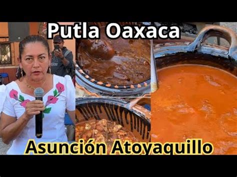 Asunción Atoyaquillo Muestra Gastronómica en Putla Oaxaca YouTube