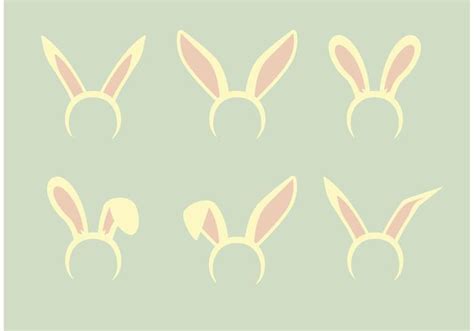 Rabbit Ears Vector At Collection Of Rabbit Ears