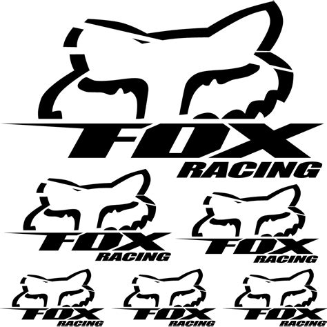 Wallstickers folies : fox racing Decal Stickers kit