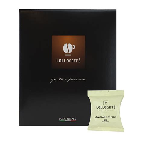 Lollo Oro Espresso Lollo Capsule Compatibili Lavazza Firma