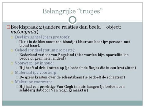 Theorie Pozie HAVO 5 Belangrijke Trucjes Bij Zinnen