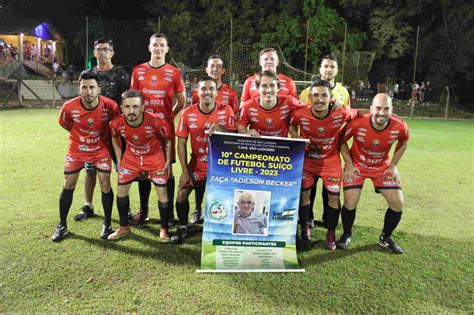 Tamoeiro Campe O Do Campeonato Municipal De Futebol Su O Livre Ta A