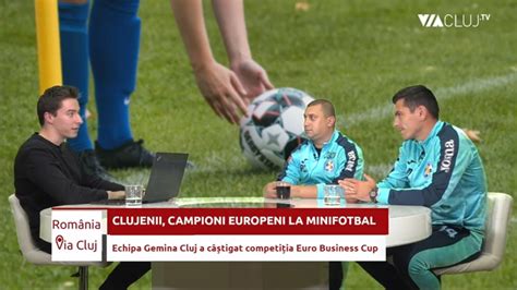 Clujenii Campioni Europeni La Minifotbal Echipa Gemina Cluj A