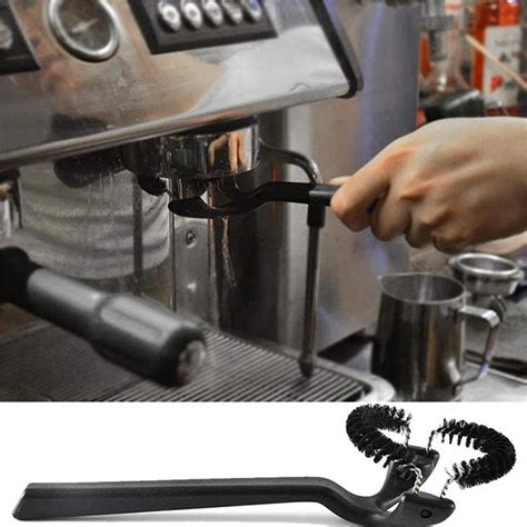 51 58mm Espresso Coffee Machine Cleaning Brush Replaceable Head Coffee