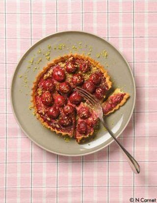 Tartelettes Aux Cerises Meringu Es Pour Personnes Recettes Elle Table