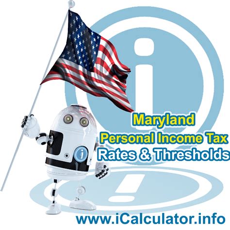 Maryland State Tax Tables 2023 | US iCalculator™