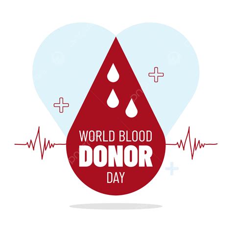 Vector Del Día Mundial De La Donación De Sangre Png Día Mundial De La Donación De Sangre