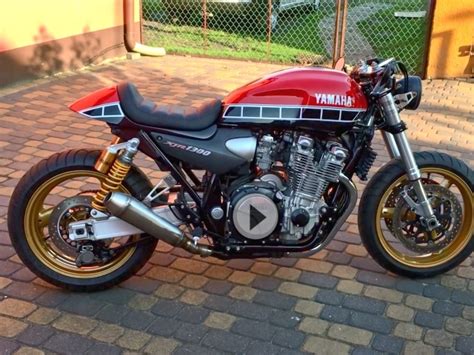 Yamaha Xjr Mega Cafe Racer Umbau Th Anniversary