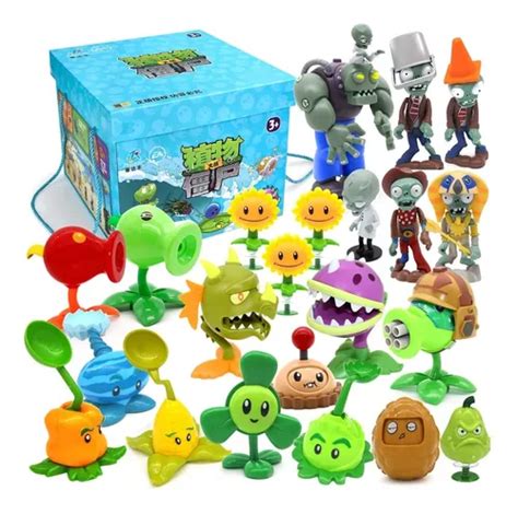 Juguete Plantas Vs Zombies Set Grande Pvz Premium Pzas Meses Sin