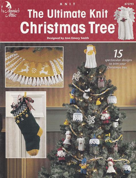 The Ultimate Knit Christmas Tree Annies Attic Knit Etsy Knit