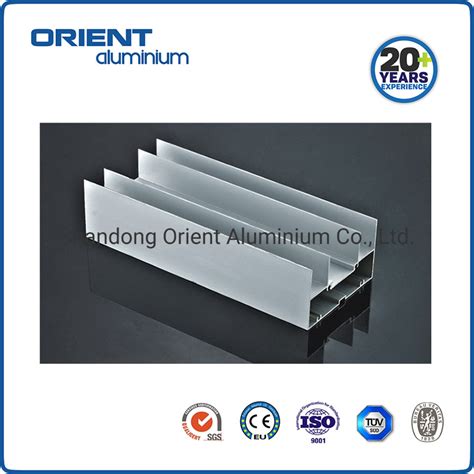 Factory Customize Anodized Extruded Construction Aluminium Profiles