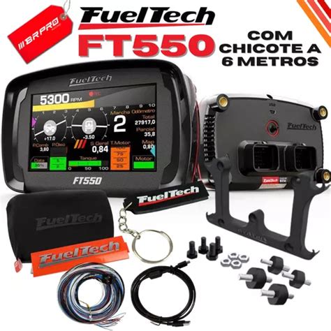 Kit Fueltech Ft450 Módulo Injeção Chicote 6 Metros Frete grátis