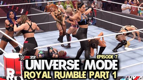 Wwe K Universe Mode Royal Rumble Part Youtube